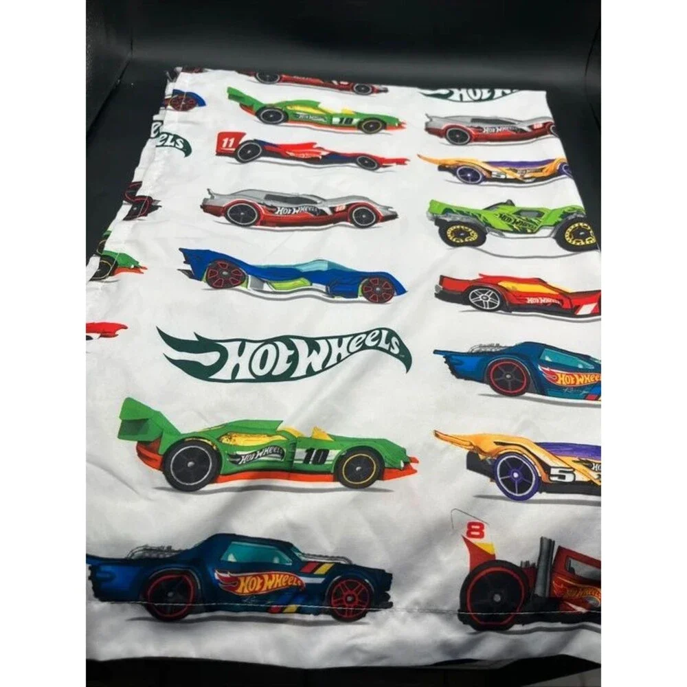 Pottery barn hot wheels, twin TOP Sheet ONLY